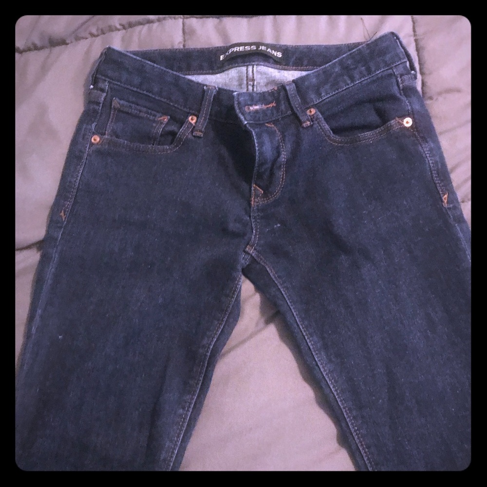 Express Stella flare jeans